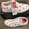Under Armour Shoes | Nwt New Under Armour Crab Critter Encounter Casual Sneakers Shoes Boys 6y White | Color: Red/White | Size: 6bb