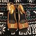 Michael Kors Shoes | Michael Kors Heels | Color: Brown/Gold | Size: 8