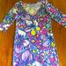 Lilly Pulitzer Dresses | Nwot Lilly Pulitzer Tshirt Dress | Color: Blue/Pink | Size: Xl