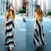 Zara Dresses | Nwt Zara Stripped Halter Maxi Dress | Color: Black/Blue | Size: One Size Fits All