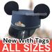 Disney Accessories | Nwt Disney Ears Conductor Hat Red Car Trolley Choose Adult Or Youth In Listing | Color: Black/Blue | Size: Various