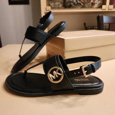 Michael Kors Shoes | Michael Kors Carmen Thong Sandals Women's | Color: Black | Size: Various