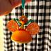 Disney Holiday | Nwt Walt Disney World Parks Scented Orange Bird Sketchbook Ear Hat Ornament | Color: Green/Orange | Size: Os