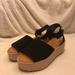 American Eagle Outfitters Shoes | Nwot American Eagle Platform Sandals | Color: Black/Tan | Size: 8