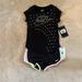 Nike Matching Sets | Nike Girls Outfit Size 3t | Color: Black | Size: 3tg