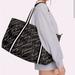 Victoria's Secret Bags | Nwt Victoria's Secret Logo Weekender Tote New | Color: Black/White | Size: Os