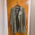 Burberry Jackets & Coats | Burberry Trench Coat Tailored Army Green Vintage (Size: 46 Regular) | Color: Green | Size: S