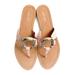 Nine West Shoes | Nine West Sibeal Women's Leather Thong Sandals | Color: Pink | Size: 10