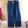 Madewell Jeans | Nwt Madewell Sz 32 Jeans Baggy Straight Jeans All Cotton Medium Wash Blue Jeans | Color: Blue | Size: 32