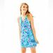 Lilly Pulitzer Dresses | Nwt Lilly Pulitzer Shay Dress Bennet Blue Celestial Seas Women’s S New | Color: Blue/Pink | Size: S
