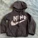 Nike Shirts & Tops | Nike Hoodie Toddler Xs 3-4 Years Boy Girl Charcoal Full Zipper Warm Long Sleeves | Color: Gray/White | Size: 3tb