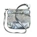 Coach Bags | Coach - Silver Signature Messenger Bag | Color: Gray/Silver | Size: Os