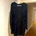 Athleta Dresses | Athleta Sweatshirt Dress Size Xl | Color: Black | Size: Xl