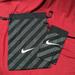 Nike Bags | Nwot Nike Drawstring Striped Gym Sack Bag, Exclusive Nikeplus Members Nsw Lab | Color: Black/Gray | Size: Os