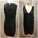 Michael Kors Dresses | Michael Kors, Woman, Dress, Black, Size 14, V Neckline, Sleeveless, Midi, New.! | Color: Black | Size: 14