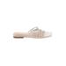 Marc Fisher LTD Sandals: Ivory Shoes - Women's Size 8 1/2 - Open Toe