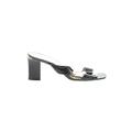 Marc by Marc Jacobs Mule/Clog: Slip-on Chunky Heel Casual Black Shoes - Women's Size 39.5 - Open Toe