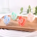 Sucette en silicone multicolore en forme de pomme pour bébé accessoires pour nouveau-né sommeil
