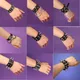 Bracelet en cuir Spike Coussins Star pour hommes et femmes bracelet punk rock bijoux gothiques