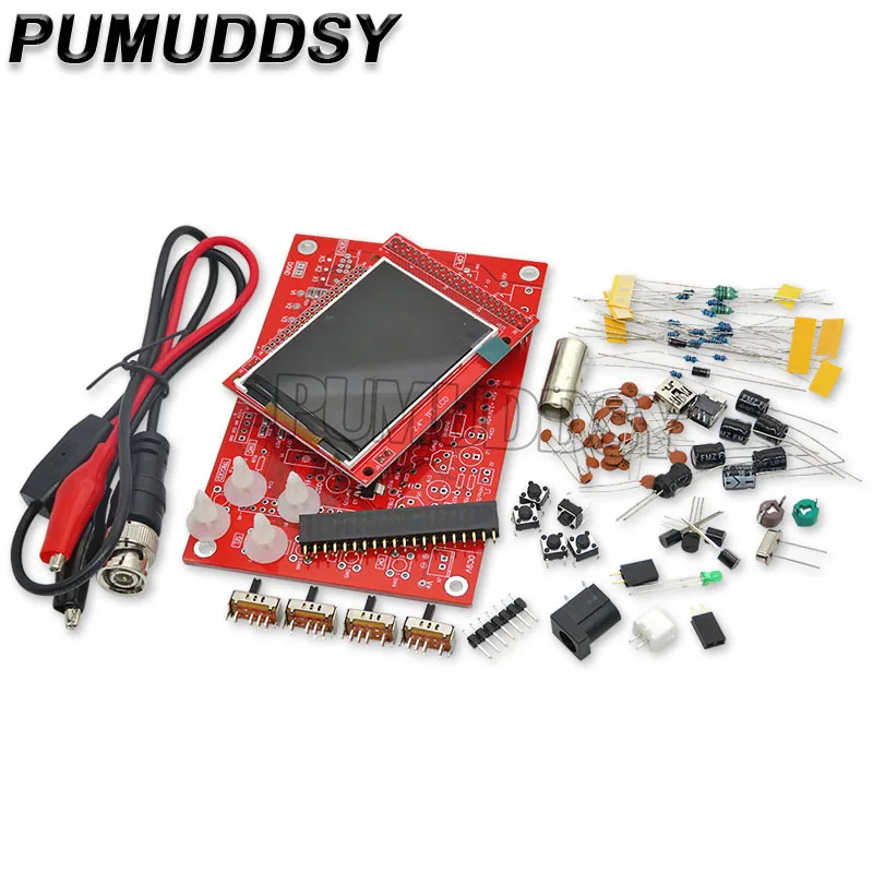 TFT-Bildschirm Digitaloszilloskop DSO138 2,4" Diy Kit Wellenformanzeige Präzision DSO138 Acrylgehäuse für Arduino Image