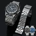 22MM 24MM Hohe Qualität Solide Edelstahl Uhr Armband Für Breitling Uhr Strap Bands AVENGER NAVITIMER