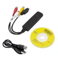 Adapter karte TV DVR Capture Karte Easy Cap Video DVR USB 2 0 Easycap Capture 4 Kanal DVD VHS Audio