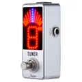 Rowin LT-910 gitarren effekte pedal tuner mini chromatischer tuner pedal effekt led display echte