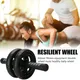 Fitness Große Ausrüstung Ab Roller Muscle Übung Doppel Bauch Rad Power Gym Hüfte Trainer für Home