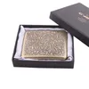 Vintage-Zigarettenetui aus Metall mit Geschenkbox, Behälter, 20 Stück, normale Größe, Tabakhalter,