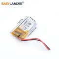 601218 3.7V 90mAh batteria ricaricabile ai polimeri di litio agli ioni di litio per auricolare Bluetooth giocattoli MP3 MP4 auricolare braccialetto per occhiali 3D
