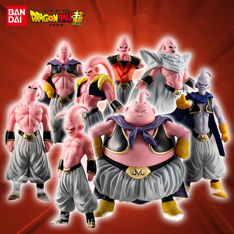 Hot 8 pz/set Dragon Ball Z Anime Figura Majin Buu Fat Buu Action PVC Figure Collezione Modello Giocattoli Per I Bambini Regali Per Adulti