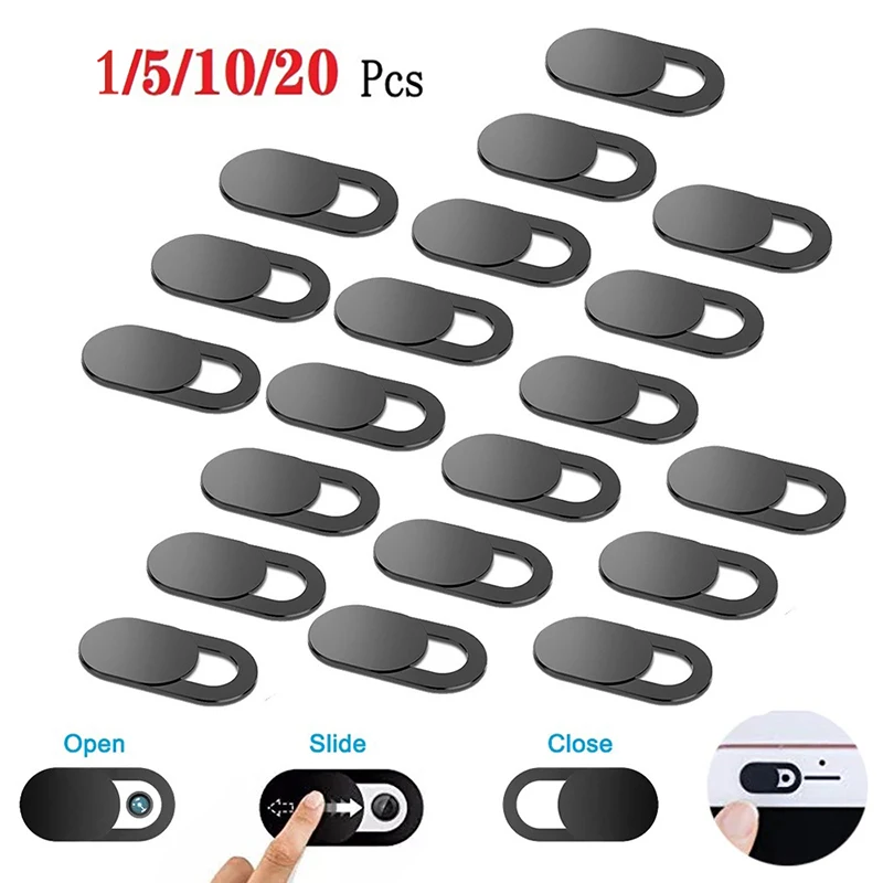 20/10/5/1 stücke Schiebe Webcam Abdeckung Laptop Kamera Abdeckung Slider Telefon Antispy Für iPad PC Macbook Tablet linsen Privatsphäre Aufkleber Image