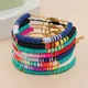 Go2boho bunte Sommer Strands chmuck Heishi Perlen Armband Boho Mode Sommer Strand Schmuck