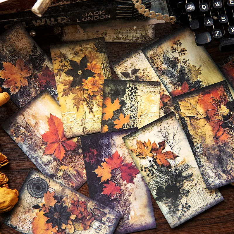 40 Stück Vintage-Material, Papier, dekorativ, Scrapbooking, Tagebuch, Album, Basteln, Hintergrundpapier, DIY, Junk-Journal-Zubehör Image
