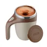 380ml selbst rührende Tasse mit Deckel automatische magnetisch rührende Kaffeetasse elektrische