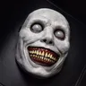 Halloween Horror Mask White Green Face esorcista Smile Latex Horror Clown Face Mask Halloween