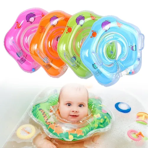 Aufblasbarer Kreis Spielzeug Schwimmbad Baby Hals Schwimm ring Rohr Baby Float Ring Säugling