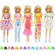 Mode hand gefertigt 15 Artikel/Set = 5 Kleidung 10 Schuhe Kleidung für Barbie Dressing Spiel DIY