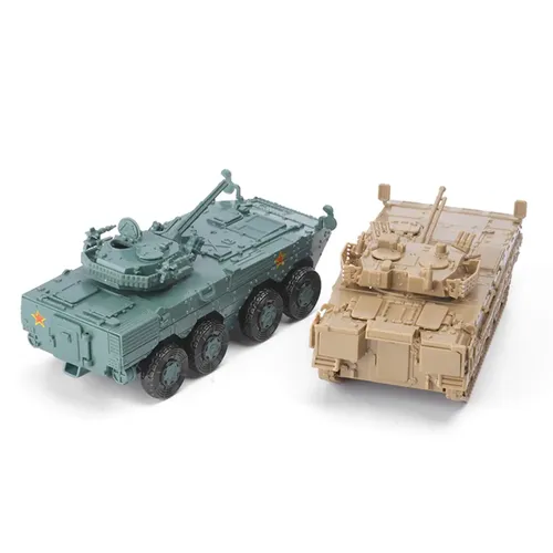 1/72 gepanzerte Panzer Modell DIY Montage Puzzles Gebäude Modell Kits für Geschenk Sammlung Tisch
