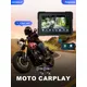 5 Zoll drahtlose Carplay Moto Motorrad Navigation GPS Navigator Android Auto vorne hinten Dual