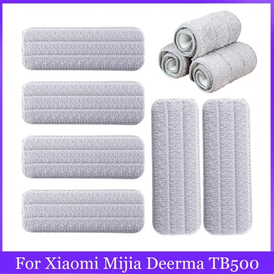 Wasch bare Mop-Stoff lappen für Xiaomi Mijia Deerma TB500 TB800 Hands taub sauger Teile Zubehör Mop Image