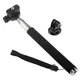 Ausziehbarer Metall Mini Selfie Stick für Gopro Selfie Stick Z07-1 Selfie Stick Adapter Sport Action