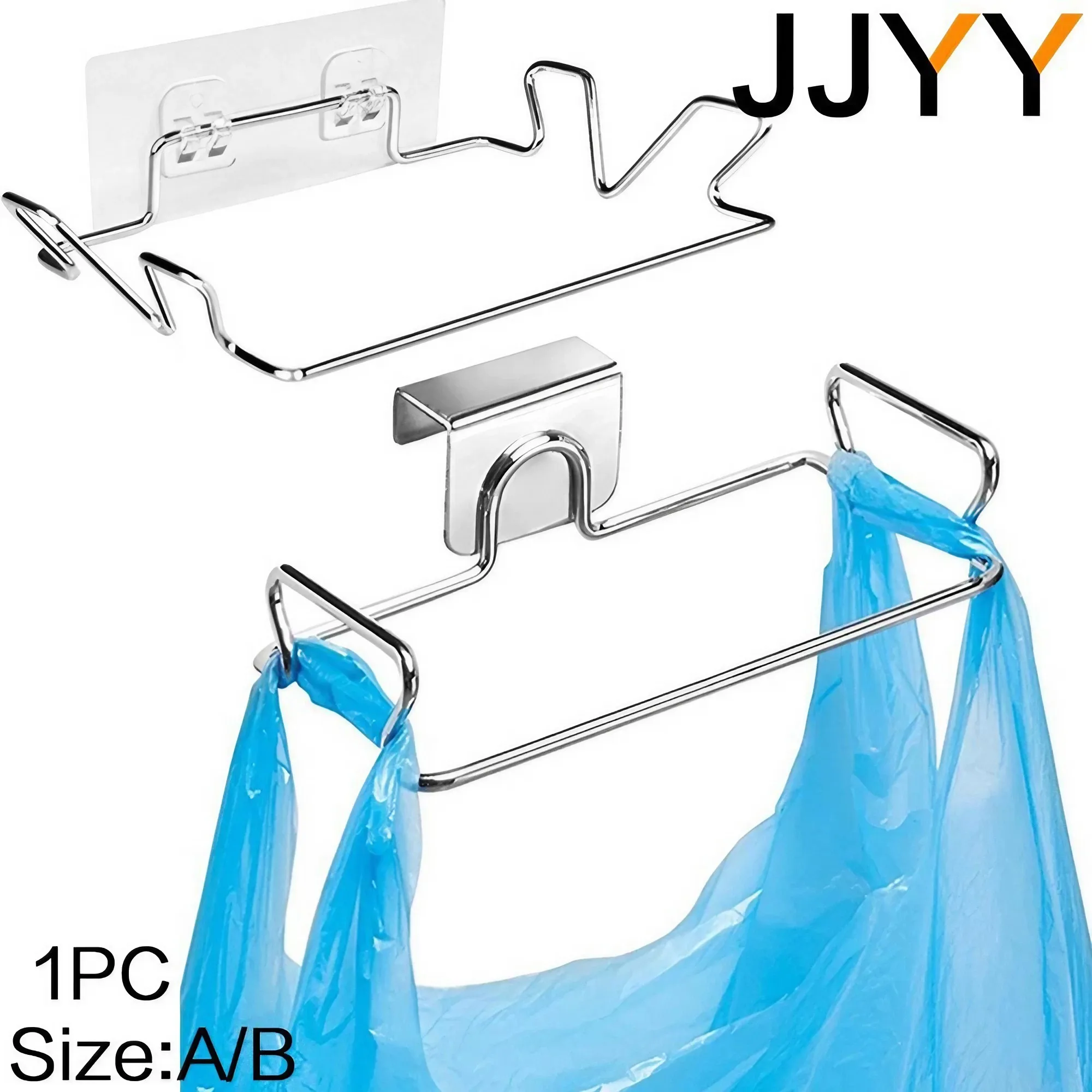 JJYY Küche Müll Rack Schrank Tür Müll Taschen Halter Edelstahl Schrank Müll Lagerung Halter Küche Lagerung Liefert