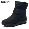 YAERNI Frauen Stiefel Wasserdichte Schuhe Für Frau Pelzigen frauen Winter Stiefel Weibliche Frauen Schuhe Plattform Schuhe Weibliche Schuhe Große