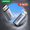 UGREEN scheda Audio USB interfaccia Audio scheda Audio USB per PC portatile scheda Audio microfono auricolare PS4 scheda Audio esterna USB