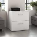 Bush Business Furniture Hustle 30" Wide 2 -Drawer File Cabinet Wood in White | 30 H x 29.7 W x 19.6 D in | Wayfair HUF130WH