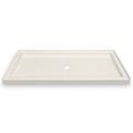 CKB 60" W x 32" D Triple Threshold Beige Shower Base w/ Nonslip Surface Plastic/Acrylic | 4 H x 60 W x 32 D in | Wayfair ABCS6032CT/1-BE-W