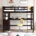 Twin Size Multifunctional Loft Bed with Drawers, Desk & Shelves for Kids, Teens, Girls, Boys Space-Saving, Easy Assembly