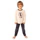 Petit Bateau Jungen Pyjama, Blau Smoking / Mehrfarbig, 8 Jahre