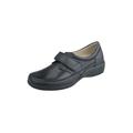 Klettschuh NATURAL FEET "Kletter Orb" Gr. 35, schwarz (schwarz, schwarz) Damen Schuhe Klettschuh Slipper Schnallenschuhe